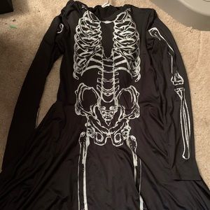 Hooded Skeleton Dress